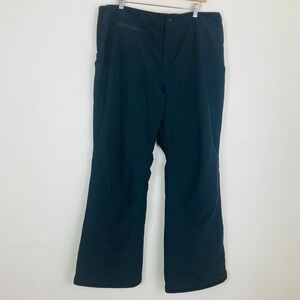 Obermeyer Sugarbrush black stretch ski snow pants. Size 18 short